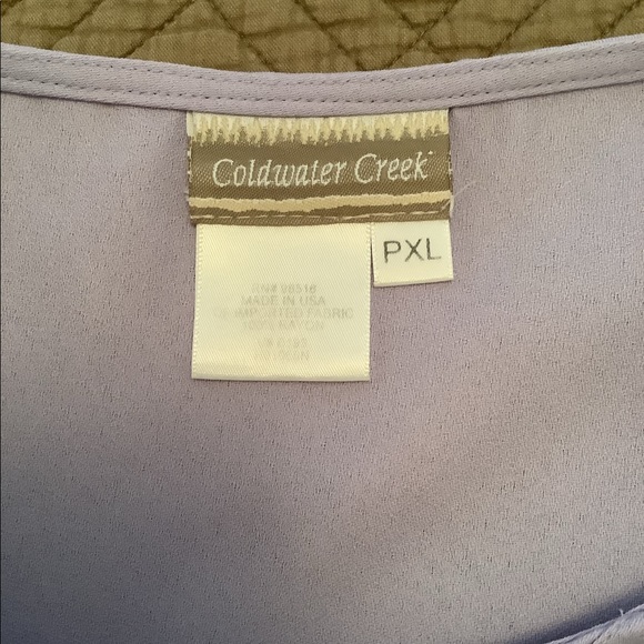 Coldwater creek skirt and top set Size PXL - Picture 3 of 3